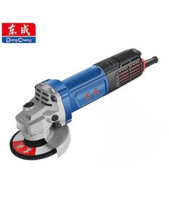Dongcheng S1M-FF17-100 Angle Grinder, High-Power 1100W Multi-Functional Cutting Machine, Compact Hand Grinder for Polishing and Sanding