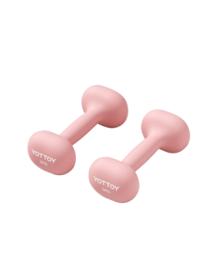 yottoy Dumbbell Set for Women, Home Gym Equipment for Beginners, Dormitory Strength Training, Professional Vinyl-Coated Small Dumbbells