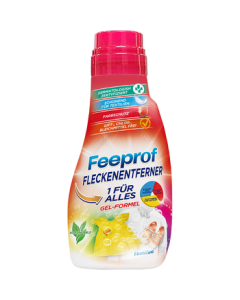 Febe Clean Brush-Type Collar Cleaner 250ml, Collar Stain Remover, Powerful Stain Removal, Efficient Whitening & Yellowing Removal, with Brush Head