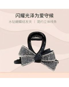 Grappling clip on the back of the head hairpin rhinestone shark clip