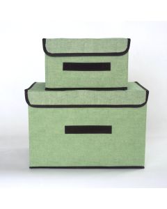 Two-piece set of imitation linen