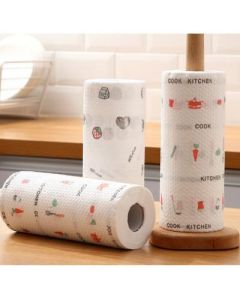 Lazy rag printing 30# disposable wet and dry