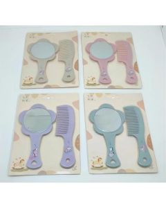 Flower mirror comb two-piece set 300 sets/box