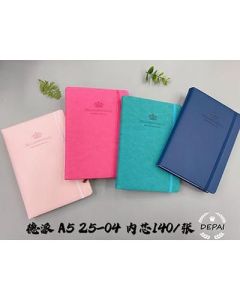 Strap notebook 25K colorful 143*205mm