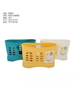 Three-compartment chopstick cage Multi-function drain cage spoon storage 120/box