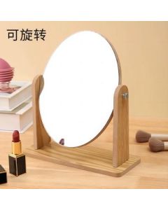 Oval vanity mirror wooden 48pcs/case