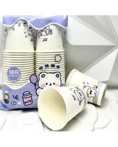 Disposable paper cups 40/carton Enlarged and thickened