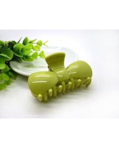 Large gripper clip hair ornament, imported plastic, multi-tooth head clip