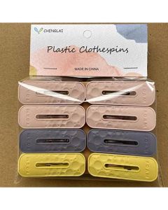 Plastic Spring Clips 8-pcs