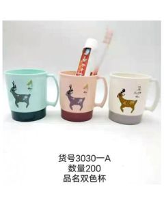 Mouthwash cup double layer plastic 180/carton