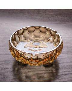 Glass three-legged ashtray 24pcs/carton