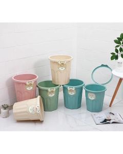 Trash can plastic large pressure ring type