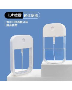 Card spray bottles 