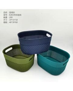 Bead curtain rectangular storage basket macaron color 200/box 15/pack