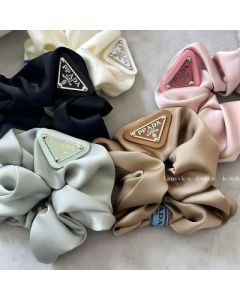 Inverted triangle large intestine hair ring No. 15
