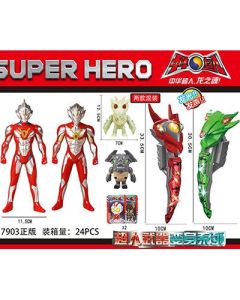 Superman Weapon Transformation Series Set Chinese Superman with light music
