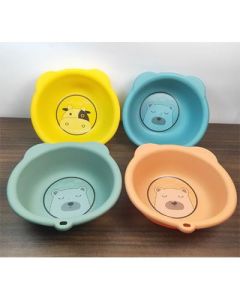 Wall-mounted vegetable washing basin is heightened and thickened and resistant to high temperatures