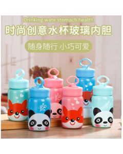 Glasses cups with lids