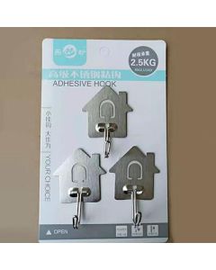 Sticky hook Le Miao 3 pieces stainless steel