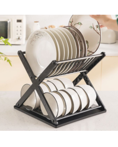 X-shaped bowl rack 