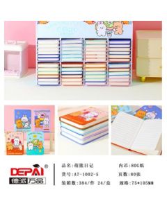 To a pocket notebook business notebook Moe Bear Diary