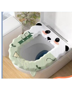 Waterproof toilet mat Cloud model