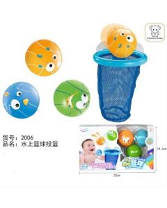 Bath toy basketball set 36 boxes/carton