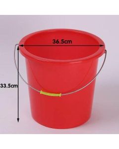 Bucket height 33.5cm diameter 36.5cm