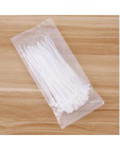 Lashing strap self-locking nylon cable tie Medium white 2.2*150 100 pieces