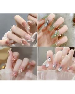 Wear your nail art in amber