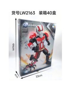 Transforming Ant-Man Mecha Building Block Toy 493 Particles 40 boxes/carton