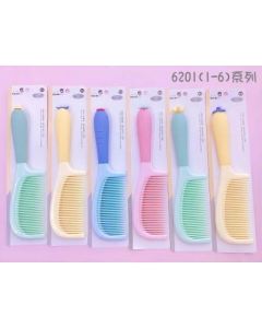 Fruit Silicone Handle Styling Comb 20/pk
