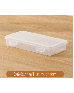 Stationery box is transparent