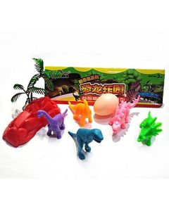 Doll series solid dinosaur pterosaur Tyrannosaurus rex 8-piece set