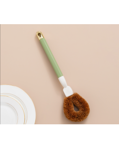 Coir pot brush is gilded