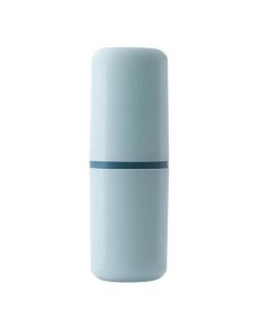 Toothbrush toothpaste box contrasting