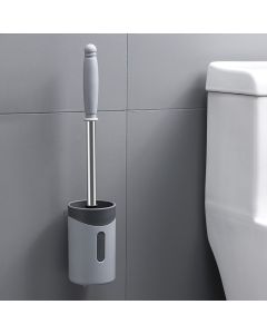 Toilet brush wall-mounted