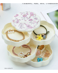 Rotating jewelry box 