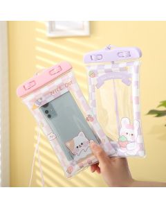 Waterproof case for mobile phones 