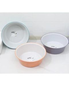 Vegetable washing basin Daily plastic round basin 80/piece