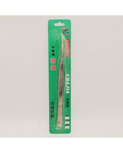 Stainless steel tea clips electronic repair tweezers beauty nail tools stainless steel tweezers pick bird's nest tweezers
