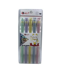 Alloy chopsticks 10 pairs