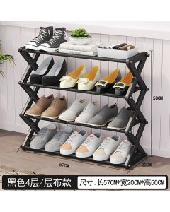Shoe rack YH8809-A model X type
