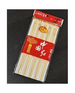 Bamboo and wood chopsticks China Red 10 pairs