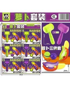 Mock Carrot Hammer Carrot Knife Ball playset 6974494362125