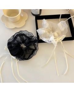 Mesh and lace scrunchie No. 19