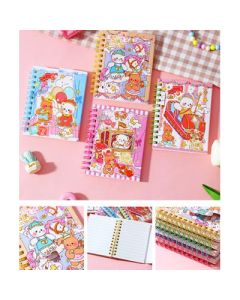 Coil book notebook fairy tale paradise