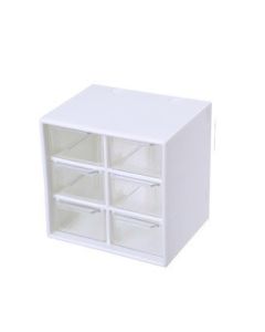 Six-square grid storage box