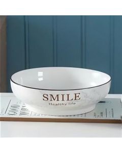 Electronic bowl 9 inch marbling