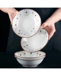 Bucket bowl ceramic bowl Xinya Mingyuan 7 inches